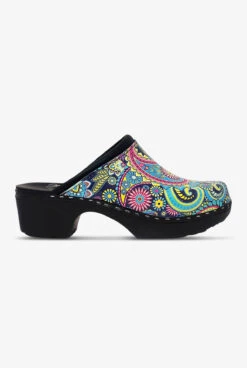 C&C Sweden Bombay Patent Leather Backless Nursing Clogs