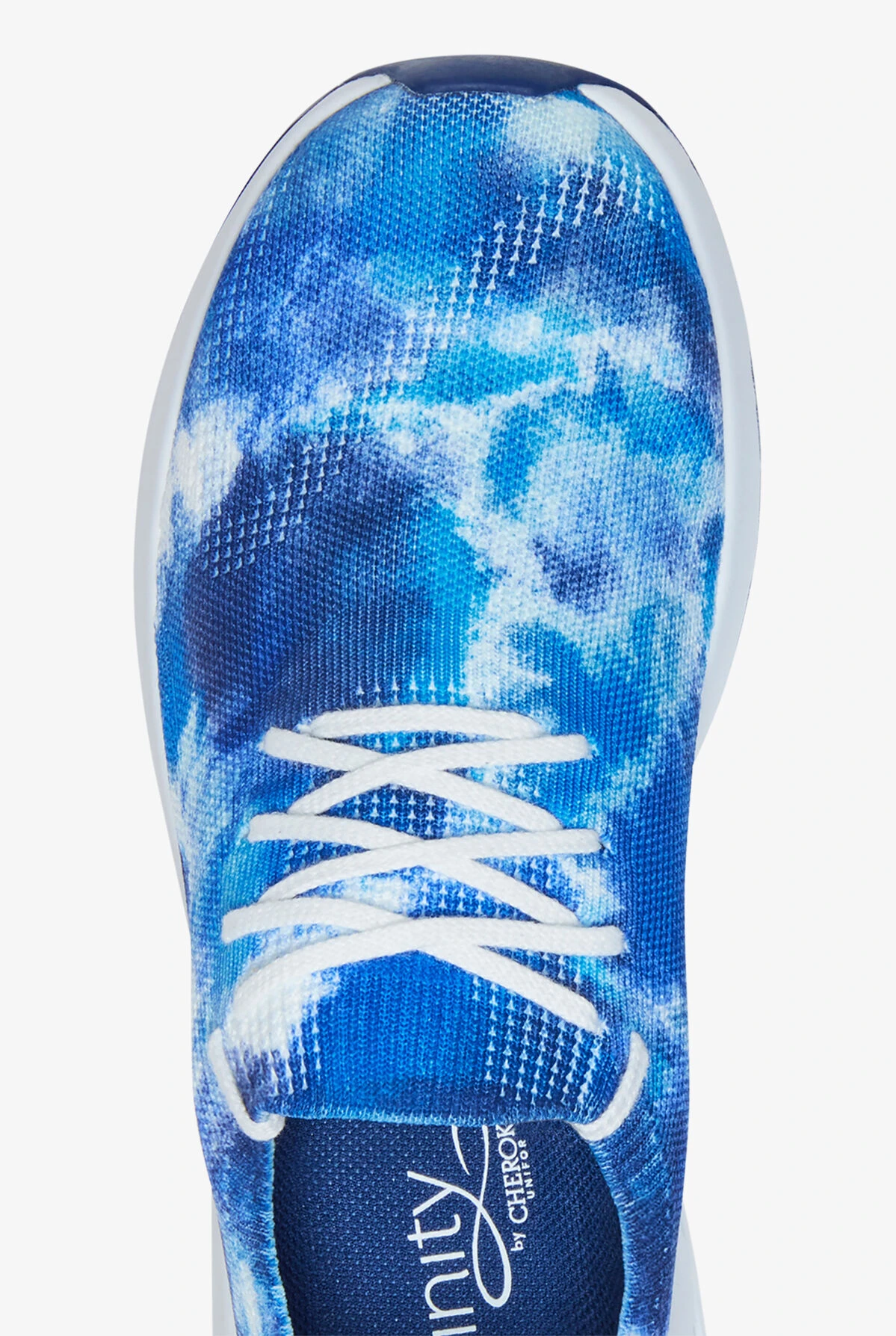 Infinity By Cherokee Women's Bolt Navy Mist Athletic Lace Up Nursing Shoes - Image 2