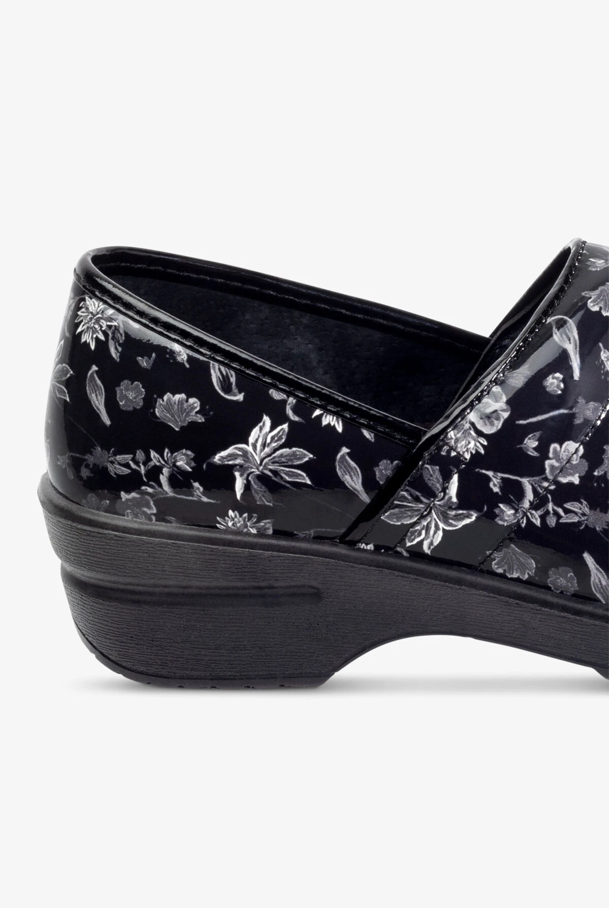 Savvy Women's Brandy Silver Flower Clogs - Image 4