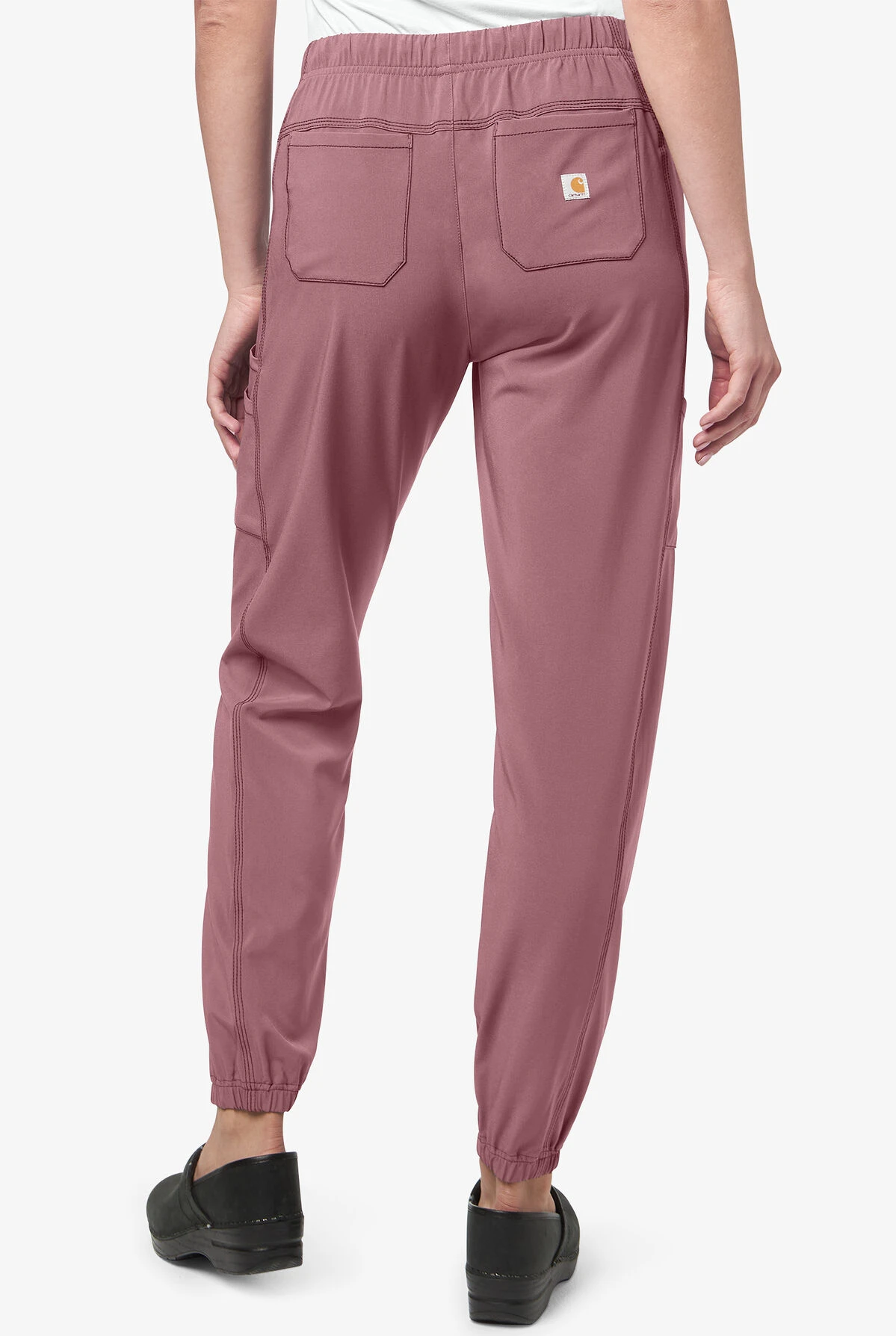 Carhartt Cross-Flex Force Women's 6-Pocket STRETCH Jogger Scrub Pants - Petite - Image 2