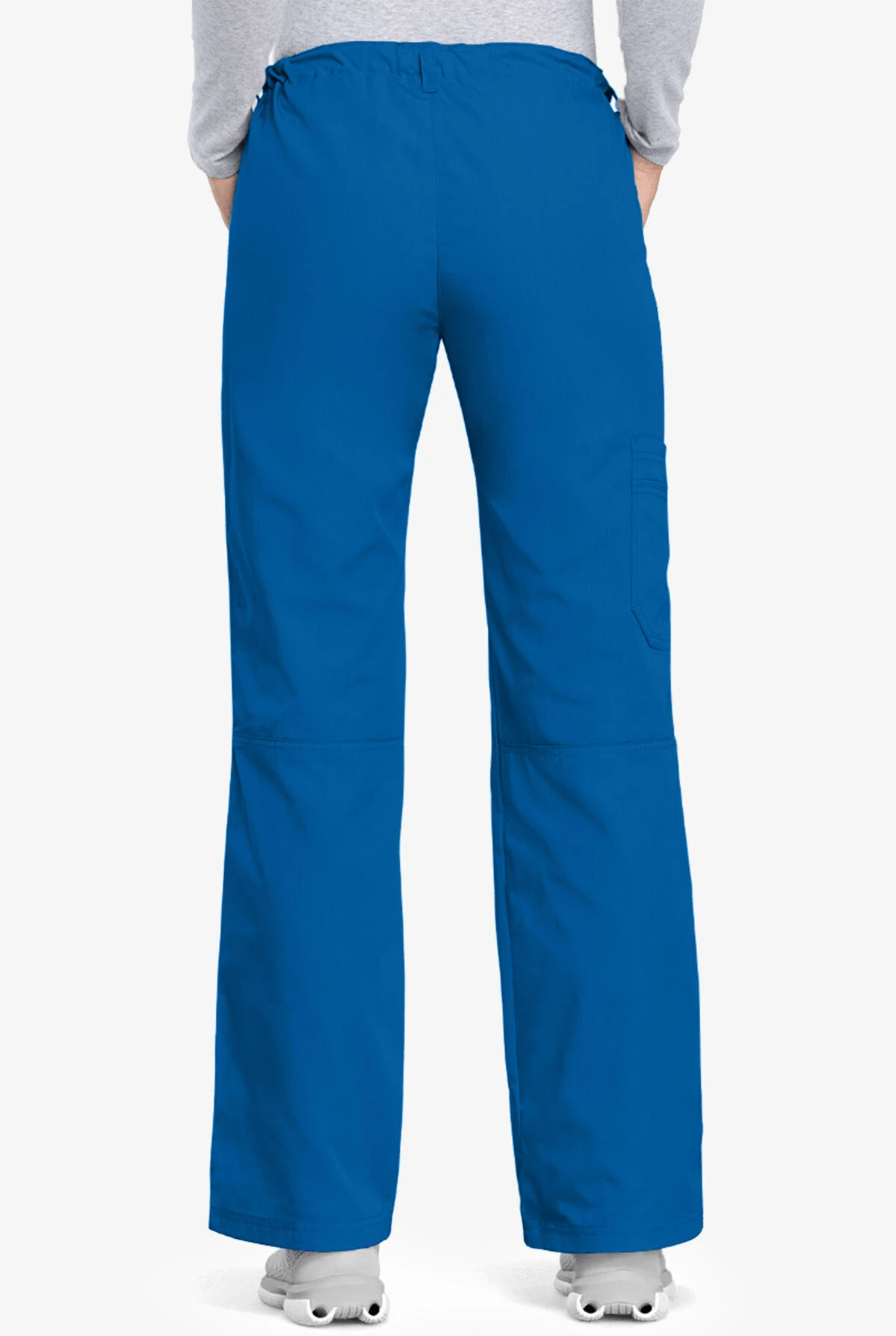 Cherokee Workwear Women's 4-Pocket Low-Rise Drawstring Cargo Scrub Pants - Petite - Image 3