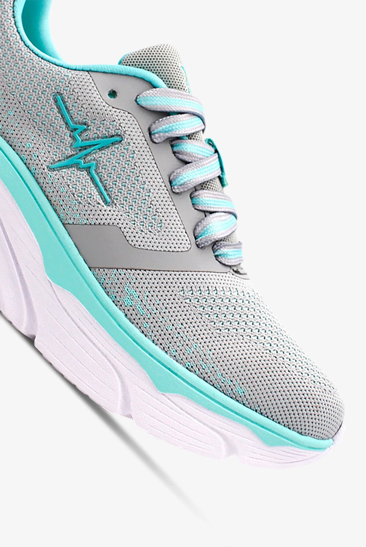 LaForst Women's Extreme Comfort Heart Beat Mint Athletic Lace Up Nursing Shoes - Image 3