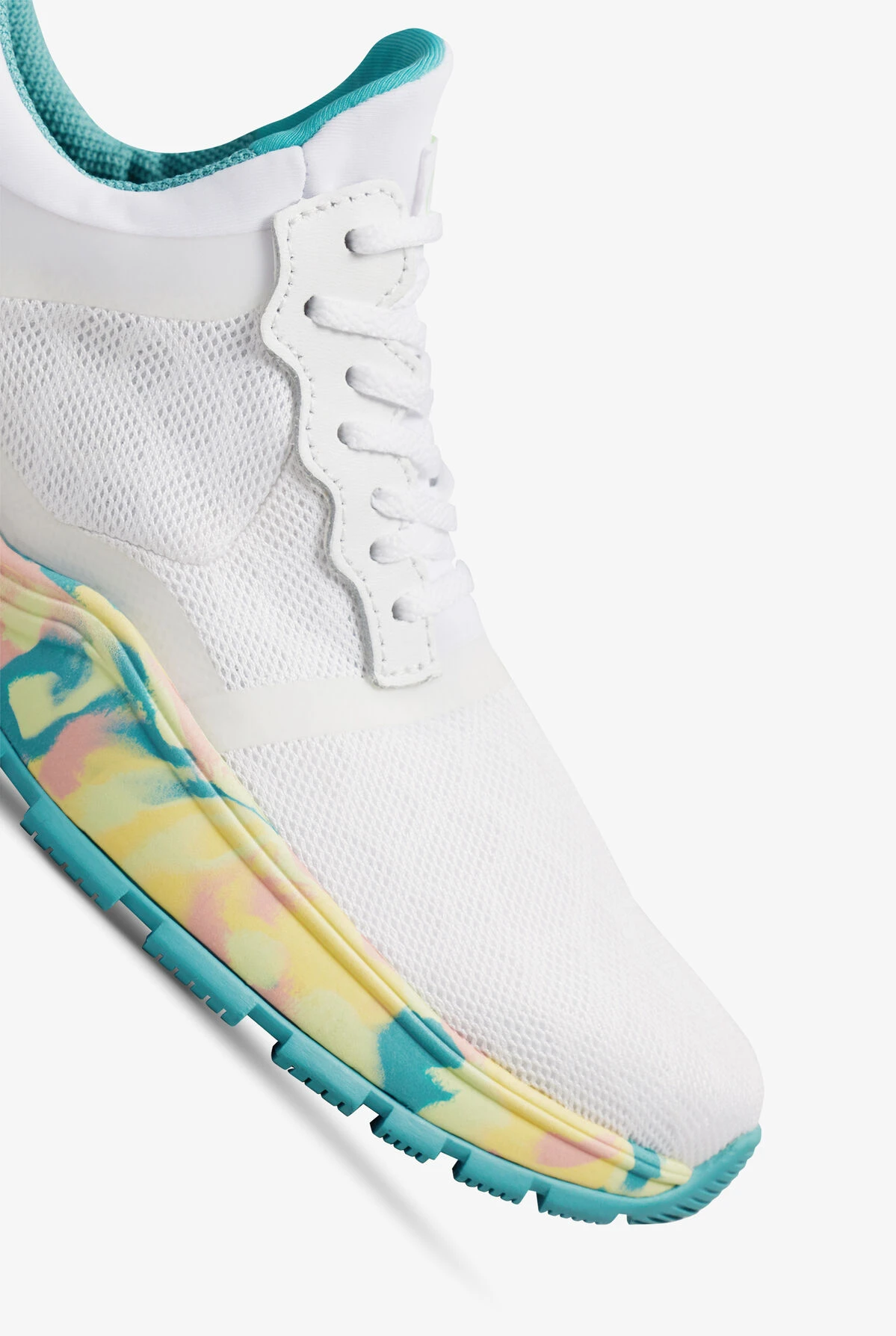 Infinity By Cherokee Women’s Fly White Colorful/Camo Athletic Lace Up Nursing Shoes - Image 3