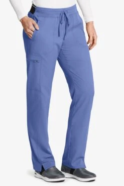 Grey's Anatomy™ By Barco Spandex STRETCH Kim Women's 3-Pocket Back Elastic Cargo Scrub Pants - Petite