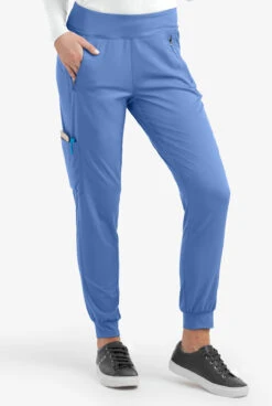Healing Hands Purple Label Tara Women's 6-Pocket STRETCH Jogger Cargo Scrub Pants - Petite