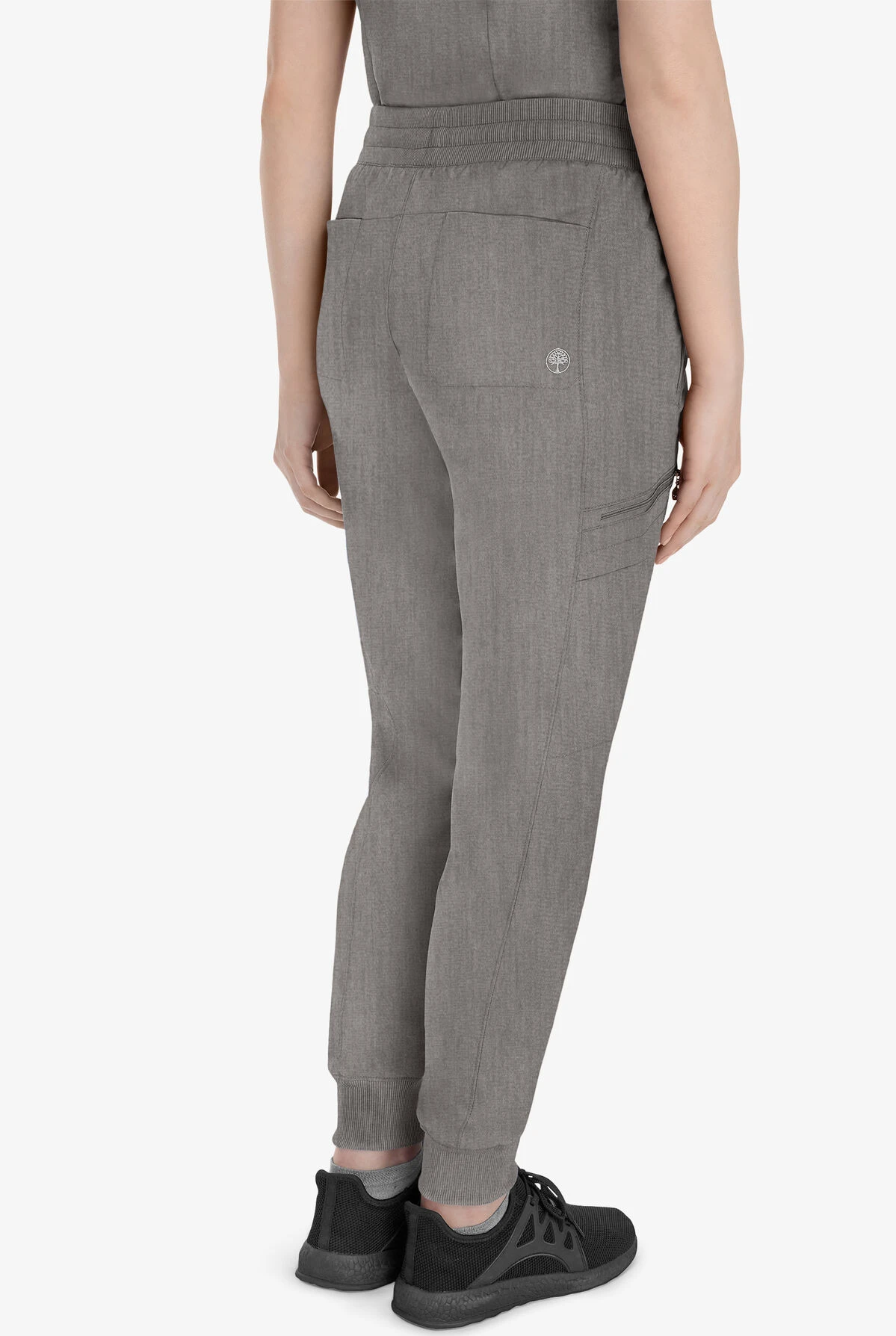 Healing Hands Purple Label Toby Women's 7-Pocket STRETCH Jogger Drawstring Scrub Pant - Petite - Image 4