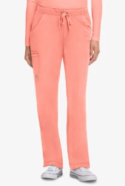 HH Works By Healing Hands Rebecca Women's 6-Pocket STRETCH Drawstring Waist Cargo Scrub Pants - Petite