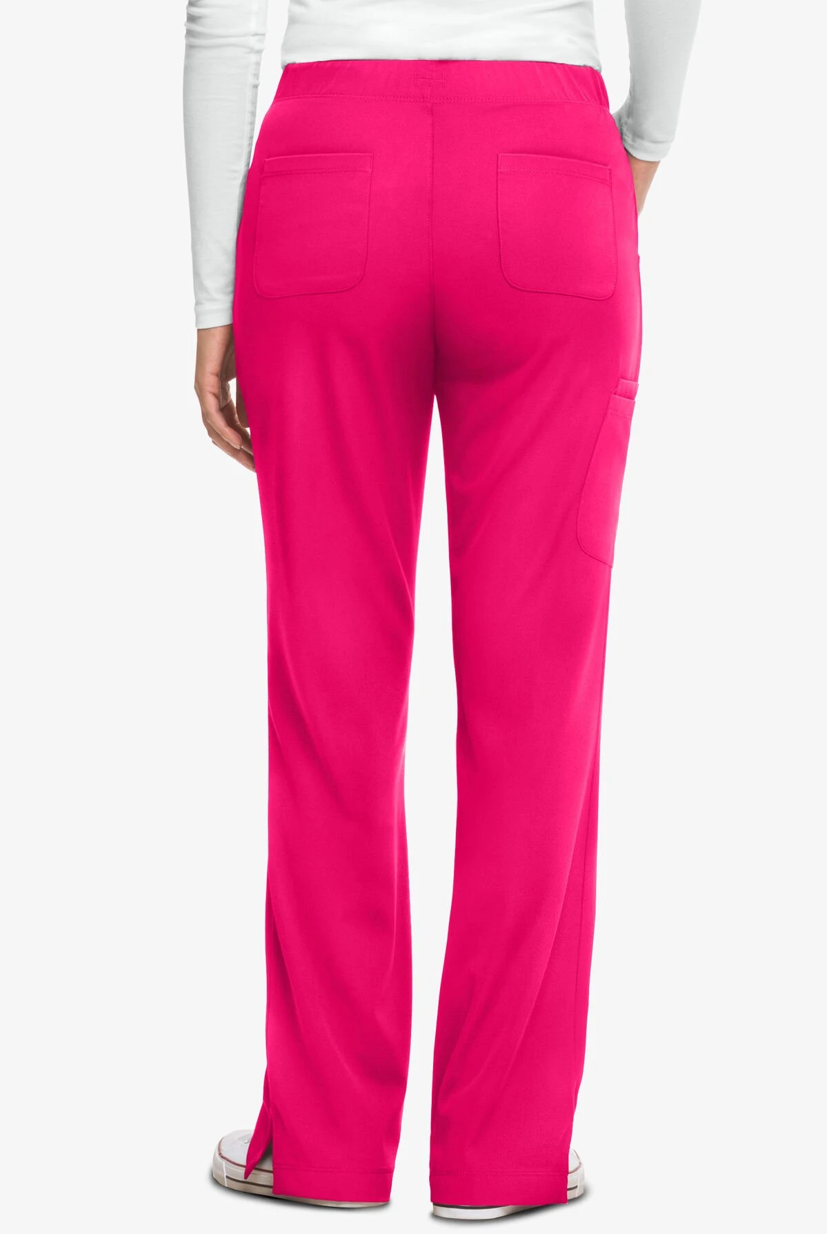 HH Works By Healing Hands Rebecca Women's 6-Pocket STRETCH Drawstring Waist Cargo Scrub Pants - Image 2