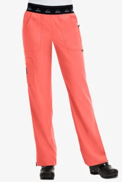 Koi Lite™ Spirit Women's 5-Pocket Elastic Waist Slim Fit Scrub Pants