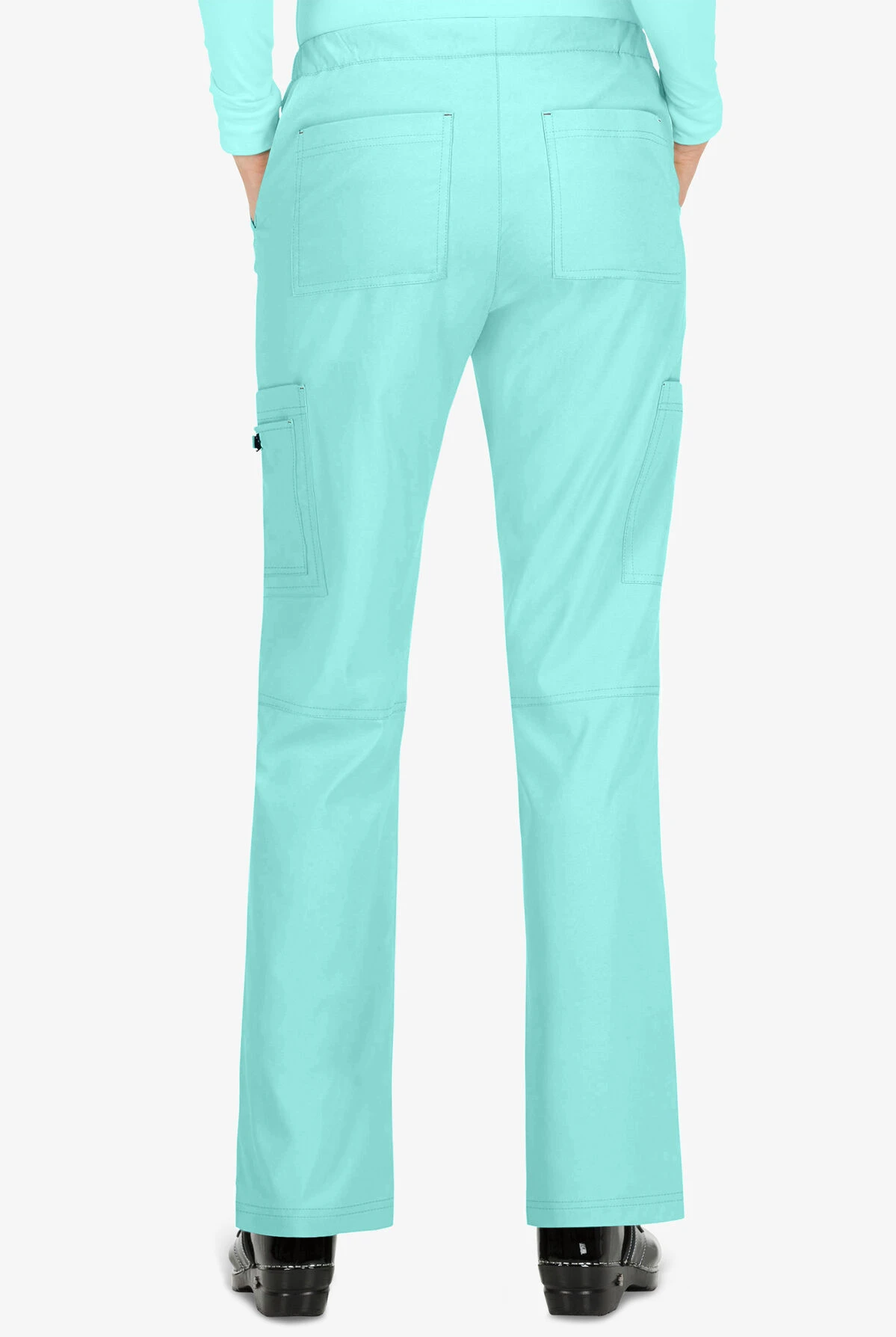 Koi Basics Holly Women's 8-Pocket STRETCH Cargo Scrub Pants - Image 2