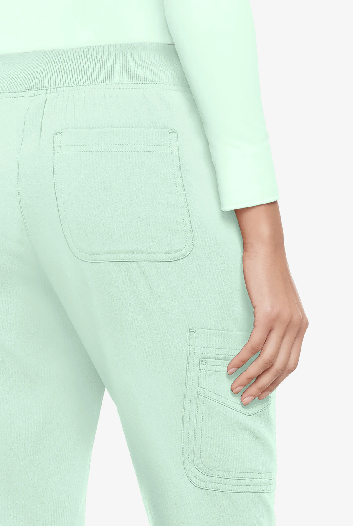 Koi Lite⢠Fierce Women's 6-Pocket Cargo Jogger Scrub Pants - Petite - Image 3