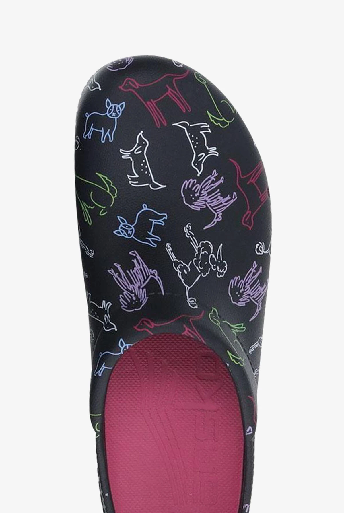 Dansko Women's Kane Dogs Backless Nursing Clogs - Image 2