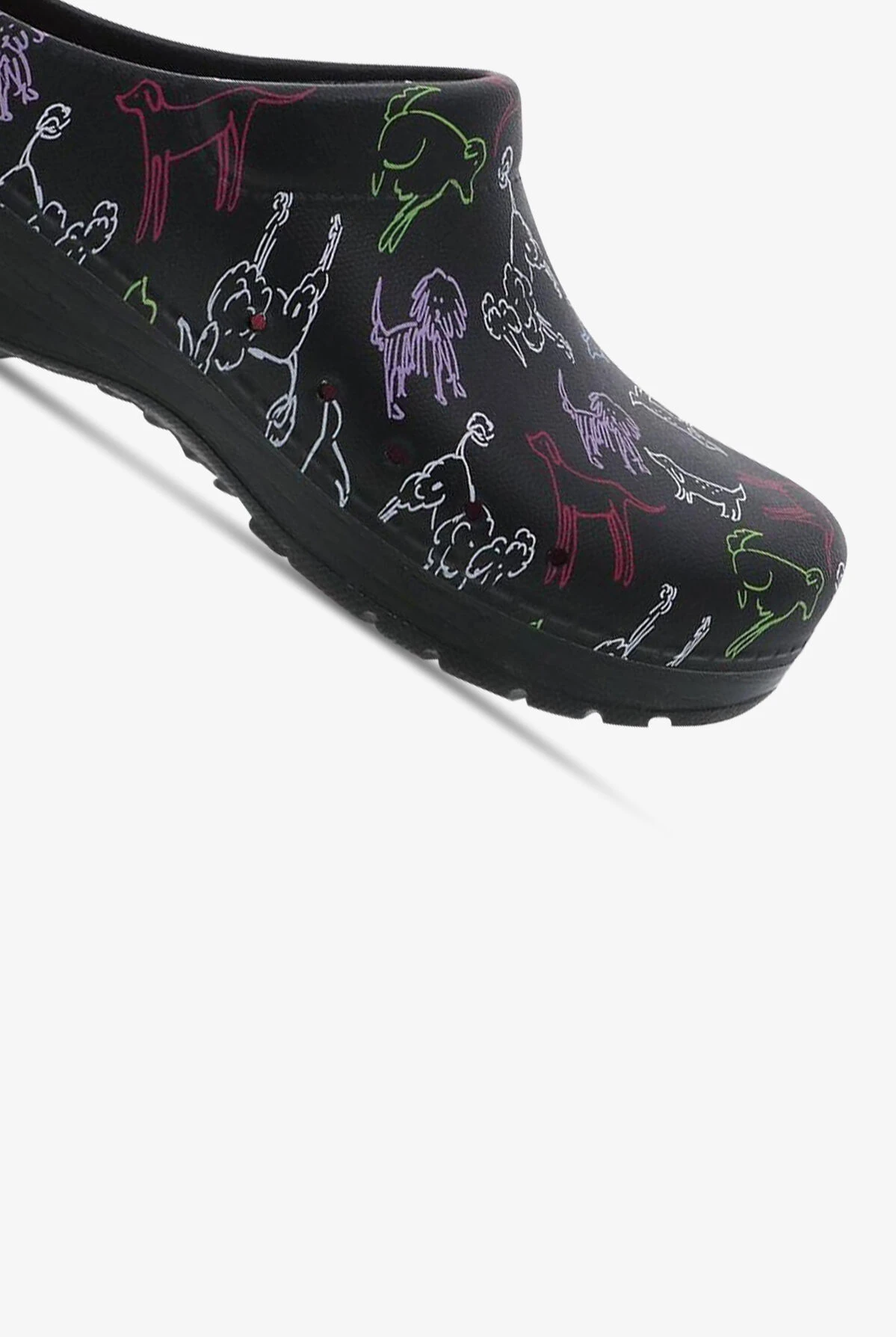 Dansko Women's Kane Dogs Backless Nursing Clogs - Image 3