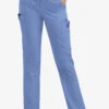 Lauderdale By UA Marina Women's 9-Pocket Flat Front Straight-Leg STRETCH Scrub Pants - Petite