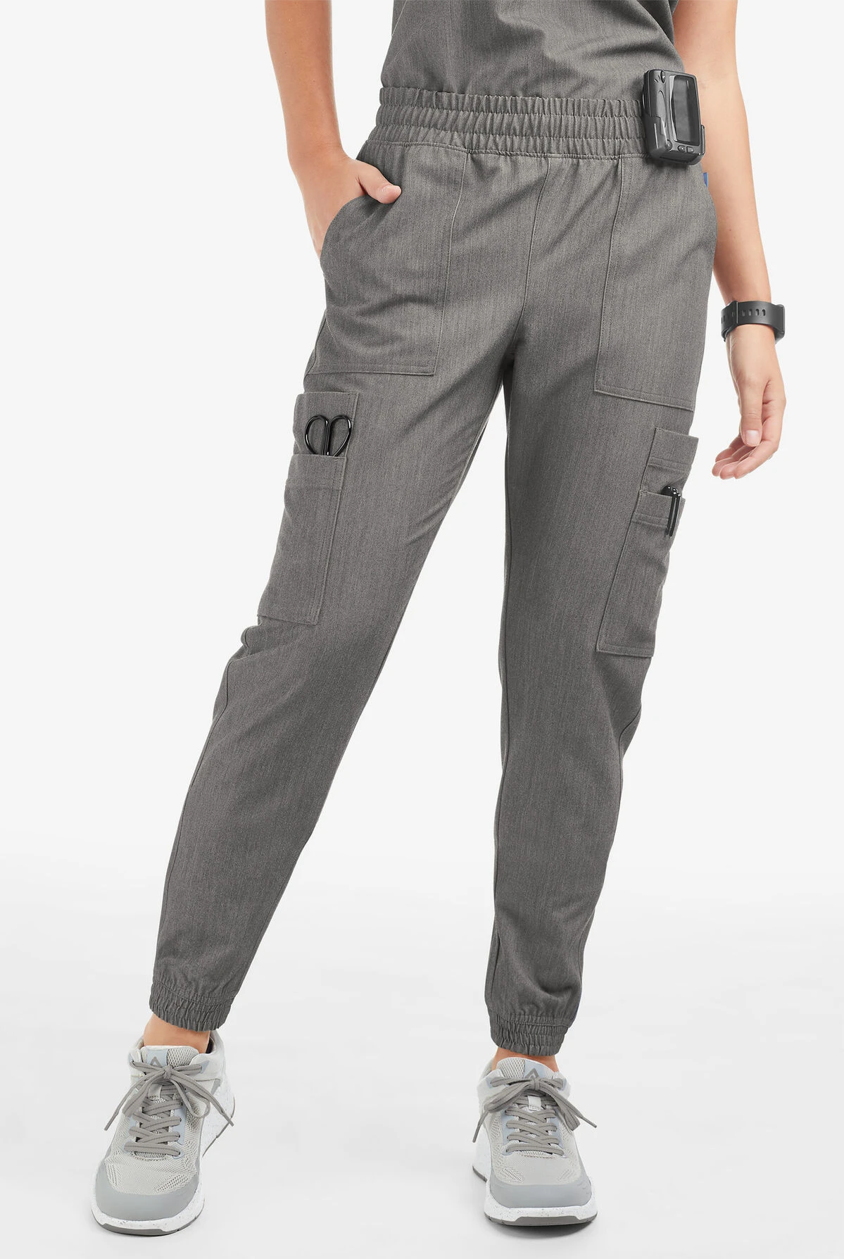 Movement By Butter-Soft Cephei Women's 11-Pocket Jogger Scrub Pants - Petite
