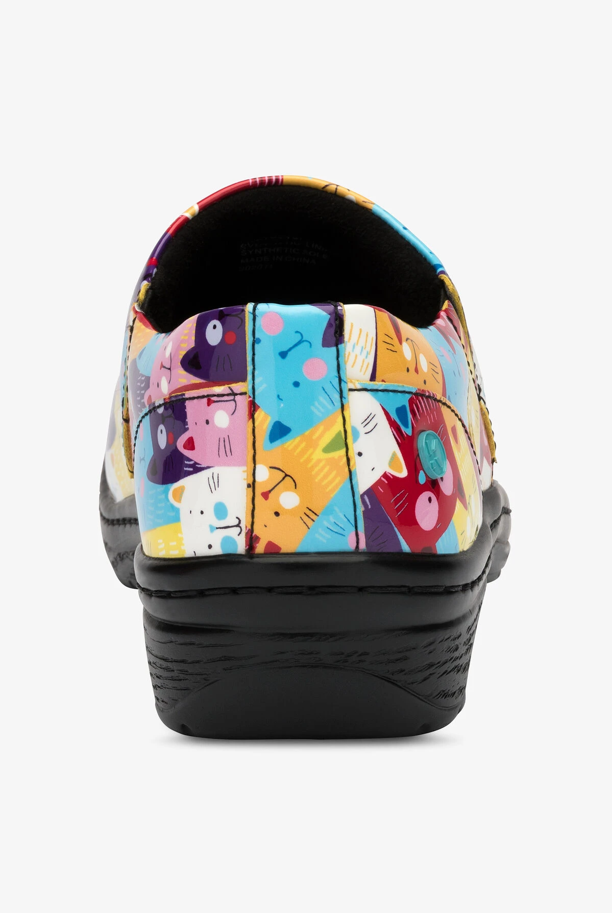 Klogs Women's Mission Amstercats Patent Leather Nursing Clogs - Image 5