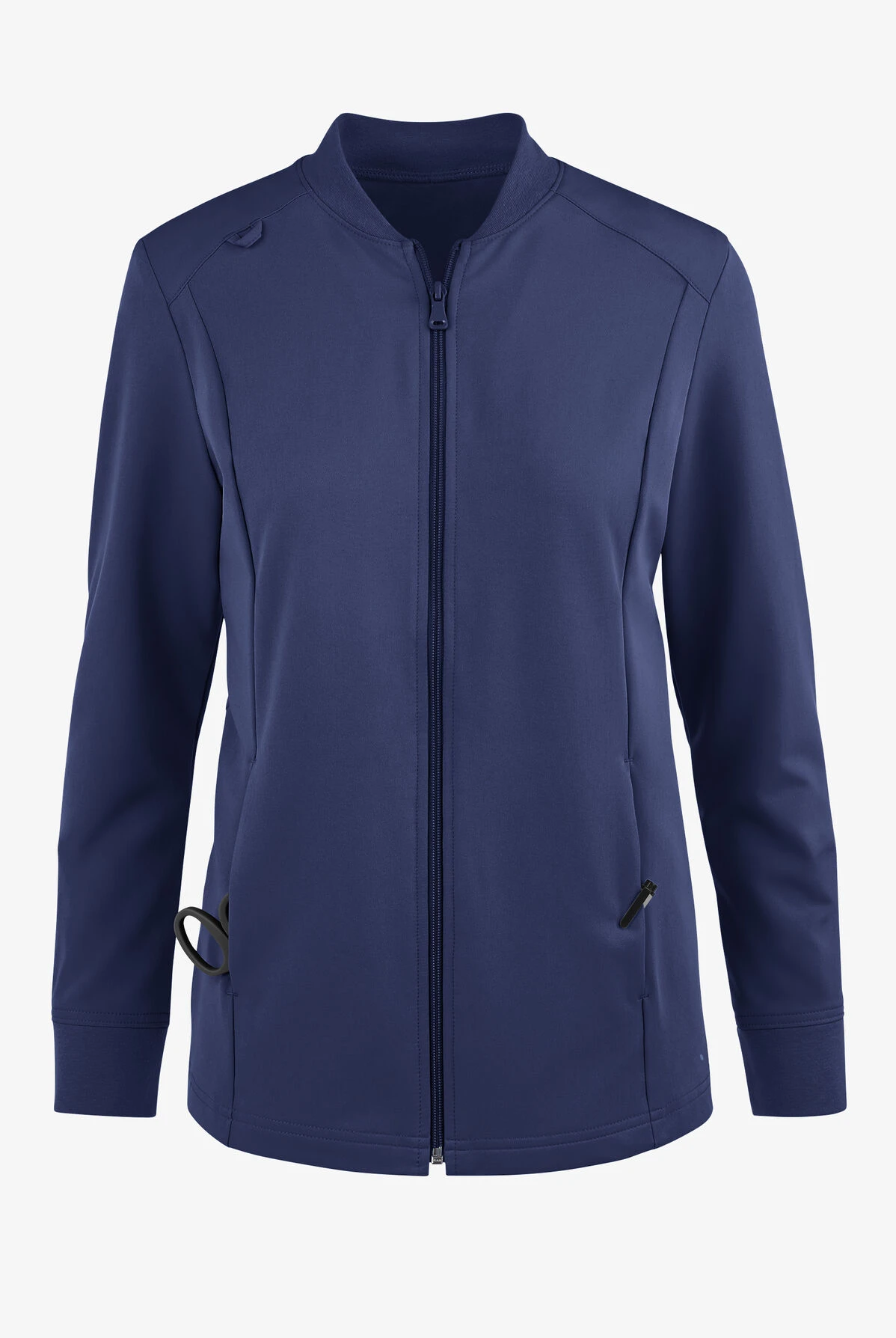 ReSurge Quartz Women’s 6-Pocket Long Sleeve Zip Front Scrub Jacket - Image 8