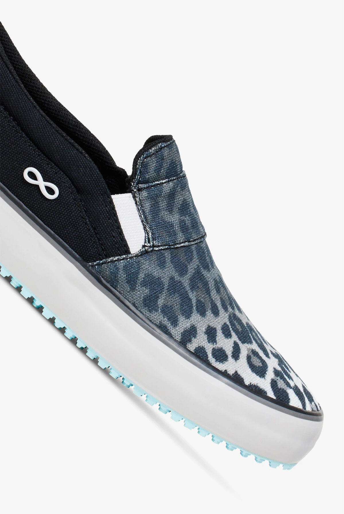 Infinity By Cherokee Women's Rush Cheetah Fade To Black Athletic Slip On Shoes - Image 3