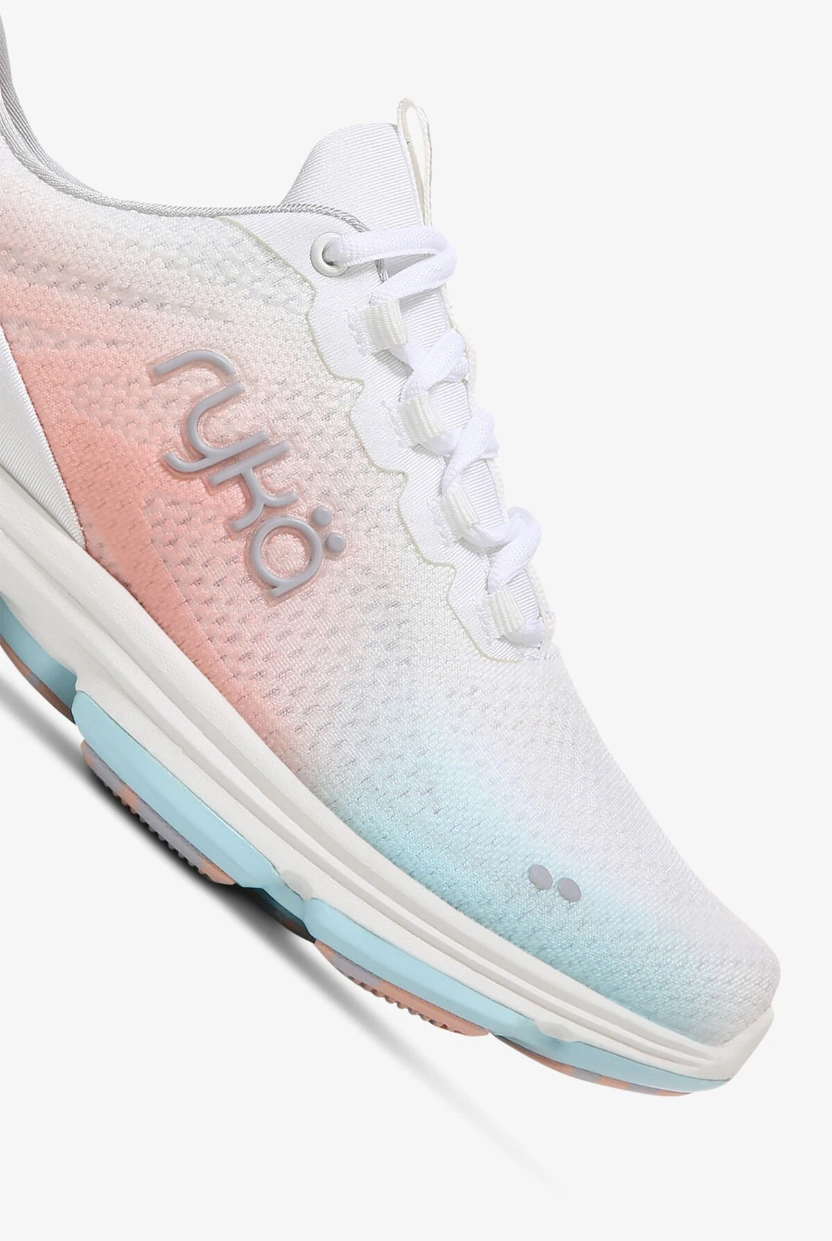 Ryka Women's Devotion Plus 4 Brilliant White Athletic Lace Up Nursing Shoes - Image 3