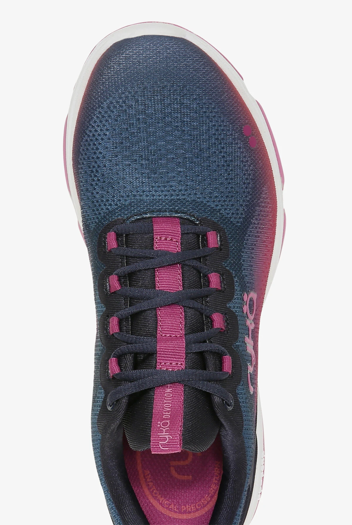 Ryka Women's Devotion Plus 4 Navy Blue Athletic Lace Up Nursing Shoes - Image 2