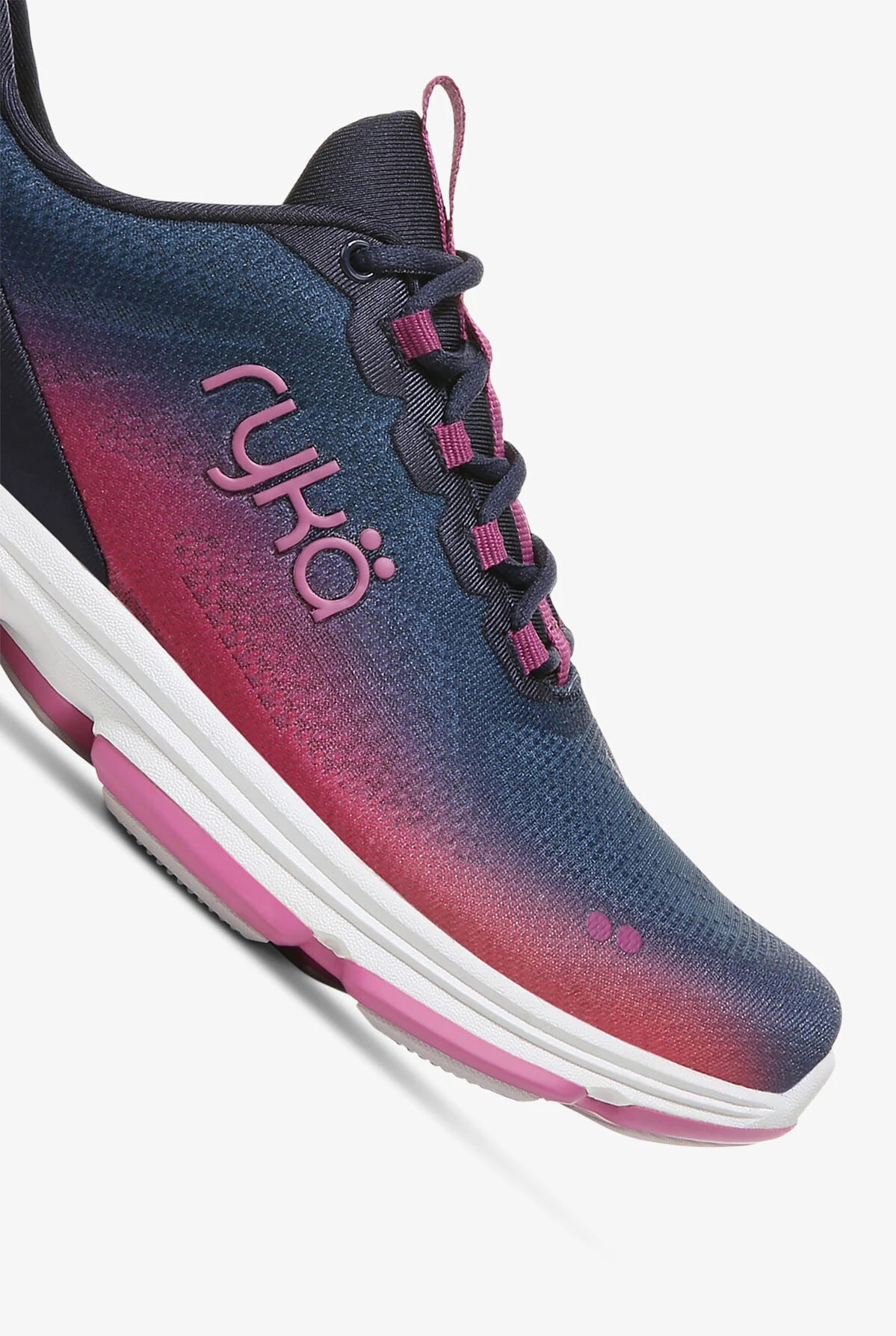 Ryka Women's Devotion Plus 4 Navy Blue Athletic Lace Up Nursing Shoes - Image 3