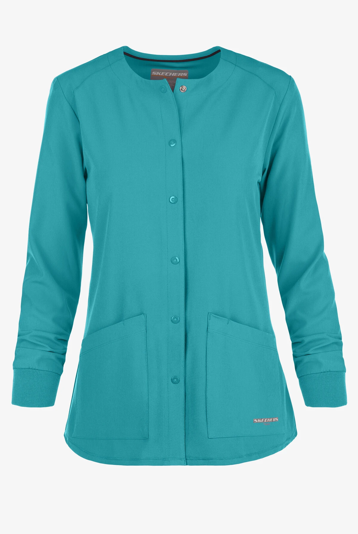 Skechers By Barco Stability Women's 2-Pocket STRETCH Warm-Up Scrub Jacket