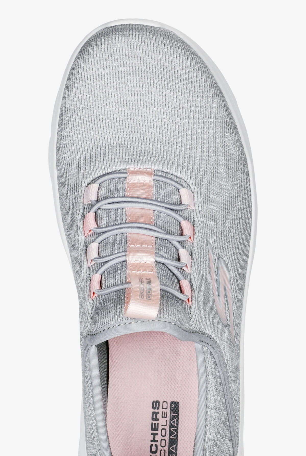 Skechers Performance Women's Go Walk Flex Lucy Gray Athletic Lace Up Nursing Shoes - Image 2