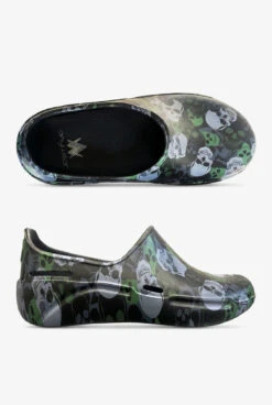 Anywear Unisex Streak Skulls Slip On Shoes