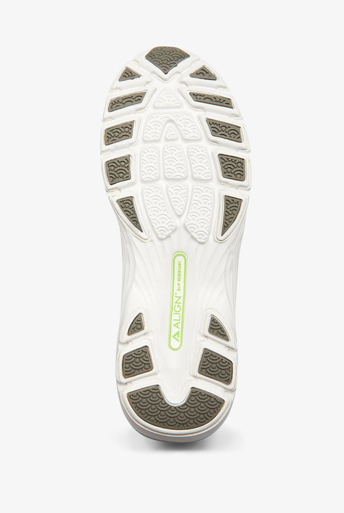 Align™ Women's Velocity Grey Leopard Lace Up Nursing Shoes - Image 4