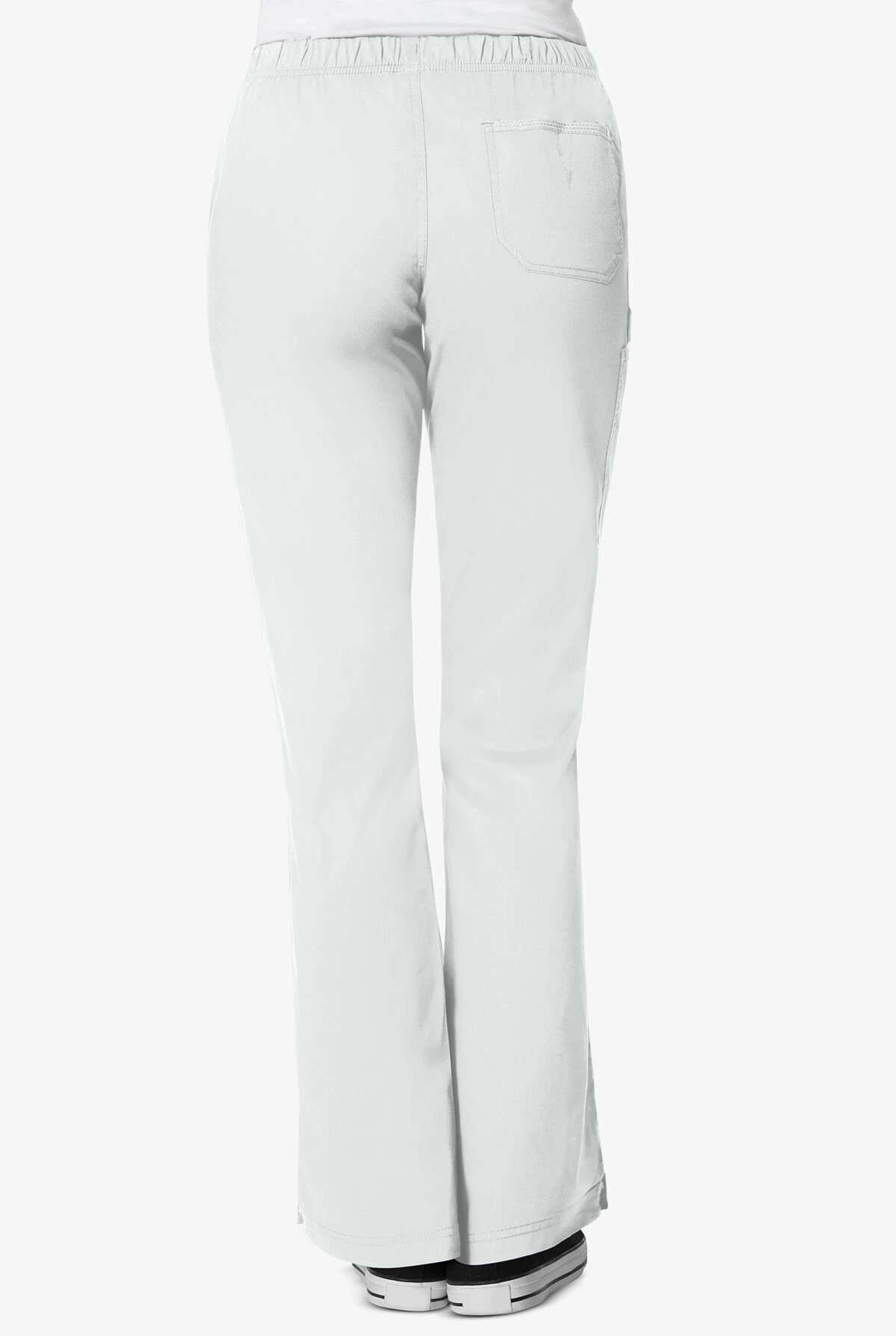 WonderWink WonderFLEX Grace Women's 4-Pocket STRETCH Cargo Scrub Pants - Petite - Image 2