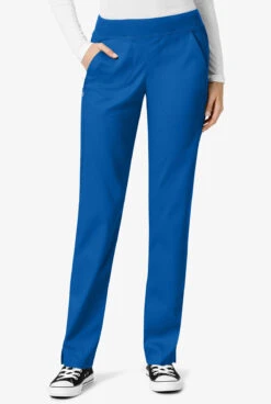 WonderWink PRO Women's 4-Pocket STRETCH Knit Waist Cargo Scrub Pants