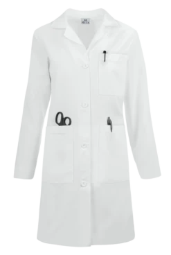 White Swan Meta Women's 37" 6-Pocket Lab Coat