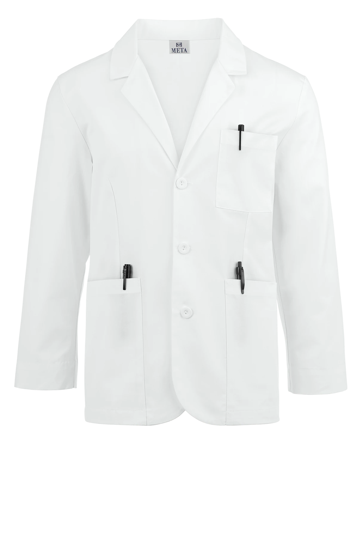 White Swan Meta Men's 30" 7-Pocket Lab Coat