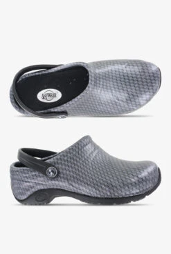Anywear Unisex Zone Black/Silver Nursing Clogs